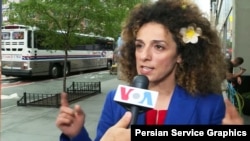 Wartawan Amerika keturunan Iran yang bekerja untuk VOA, Masih Alinejad (foto: dok).