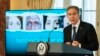 US Secretary of State Antony Blinken speaks during the 2022 Trafficking in Persons (TIP) Report launch ceremony at the State Department in Washington, DC, on July 19, 2022. (Photo by Manuel Balce Ceneta / POOL / AFP)