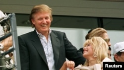 FILE: Donald Trump and Ivana Trump in 1997