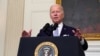 El presidente de Estados Unidos, Joe Biden, pronuncia un discurso en la Casa Blanca al presentar el proyecto de Ley para la Reducción de la Inflación 2022, el 27 de julio de 2022.