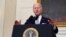El presidente de Estados Unidos, Joe Biden, pronuncia un discurso en la Casa Blanca al presentar el proyecto de Ley para la Reducción de la Inflación 2022, el 27 de julio de 2022.