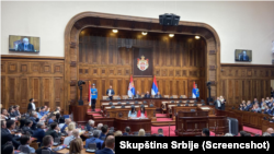 Prva sednica 13. saziva Skupštine Srbije (www.parlament.gov.rs)