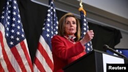 美國國會眾議院議長佩洛西(Nancy Pelosi)