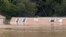 A submerged house is seen in flood affected area, in Breathitt County, Kentucky, July 28, 2022.