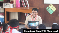 Kelas Inspirasi Yogyakarta pertama hadir pada 2013 dan telah berlangsung delapan seri hingga tahun ini, karena terhenti pandemi. (Foto: Khamim Al Ahkof/KIY)