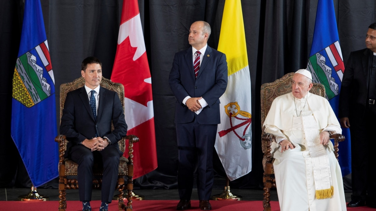 Pope arrives in Canada to apologize to Indigenous peoples