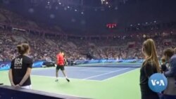 Polish, Ukrainian Tennis Stars Play to Raise Aid for Ukraine