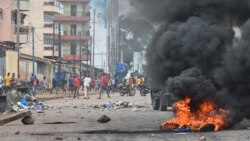 Manifestations et heurts sporadiques dans des quartiers de Conakry