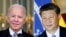 FILE - U.S. President Joe Biden in Washington, Nov. 6, 2021, and China's President Xi Jinping in Brasília, Brazil, Nov. 13, 2019. 