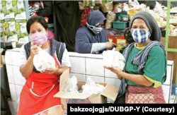 Dapur Umum Buruh Gendong Perempuan Yogyakarta berhasil membagikan lebih dari 50 ribu paket makan selama Oktober 2020-Maret 2022. (Foto: bakzoojogja/DUBGP-Y)