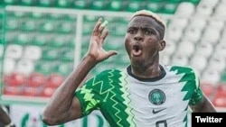 Victor Osimhem na Super Eagles