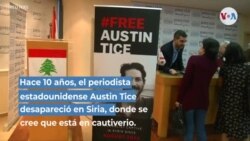 La familia del periodista estadounidense Austin Tice espera noticias de su desaparición hace una década