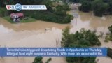 VOA60 America - US flooding kills at least eight in Kentucky