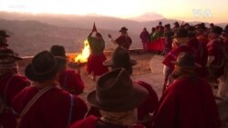 Bolivians Honor Earth Goddess Pachamama