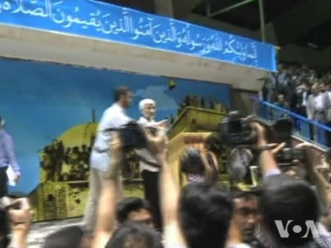 Graying Candidates Take Center Stage in Iran's Election