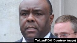 L'ancien vice-président congolais Jean-Pierre Bemba,, 8 juin 2018. (Twitter/FIDH)