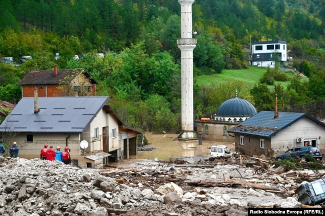 Naselje Glogošnica u Jablanici, 5. oktobar 2024.