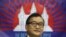 Lãnh tụ đối lập Campuchia Sam Rainsy.