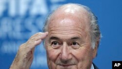 Joseph Blatter, 1er juin 2011, Zurich, Suisse. 