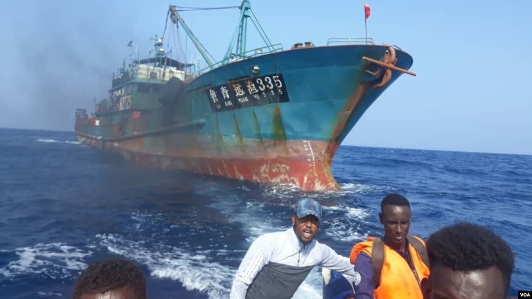 Markabka ay soo qabteen ciidamada Galmuudg