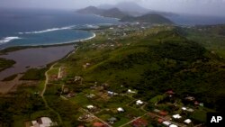 Foto Achiv: Zile St. Kitts nan Karayib la.