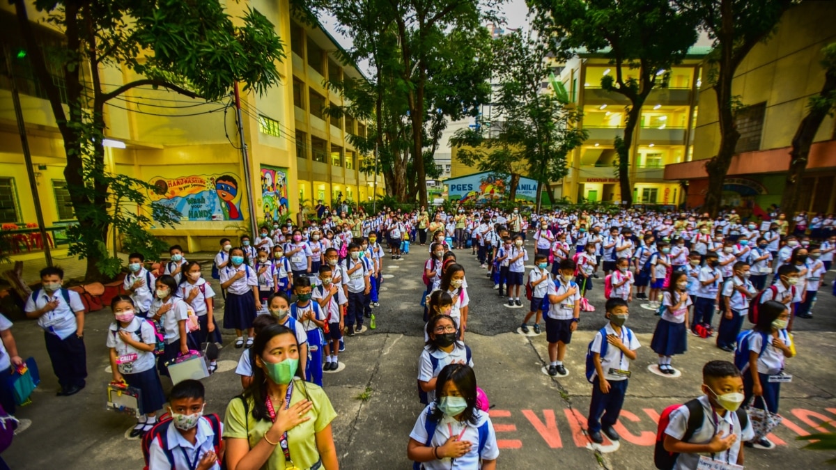 Philippine Classrooms Reopen After More Than Two Years