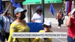 Organizaciones pro inmigrantes protestan en Texas contra operativo 