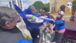 Protesta de la comunidad nicaragüense en Miami 