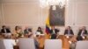 Primer Consejo de Ministros liderado por el presidente de Colombia, Gustavo Petro, el lunes 9 de agosto. [Foto: Presidencia de Colombia]
