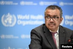 Kepala Organisasi Kesehatan Dunia Tedros Adhanom Ghebreyesus. (Foto: Reuters)