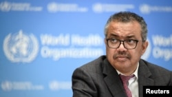 Tổng giám đốc Tổ chức Y tế Thế giới Tedros Adhanom Ghebreyesus.