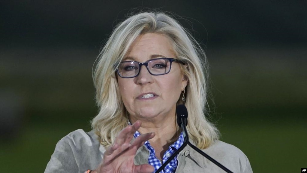 Dân biểu Liz Cheney phát biểu hôm 16/7/2022 tại Jackson, Wyoming.