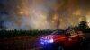 Damkar Melawan Kebakaran di Prancis Selatan