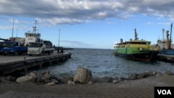 Honiara Port, Honiara, Solomon Islands, where the U.S. Coast Guard was denied diplomatic clearance on Aug. 23, 2022. (Li Ya/VOA)