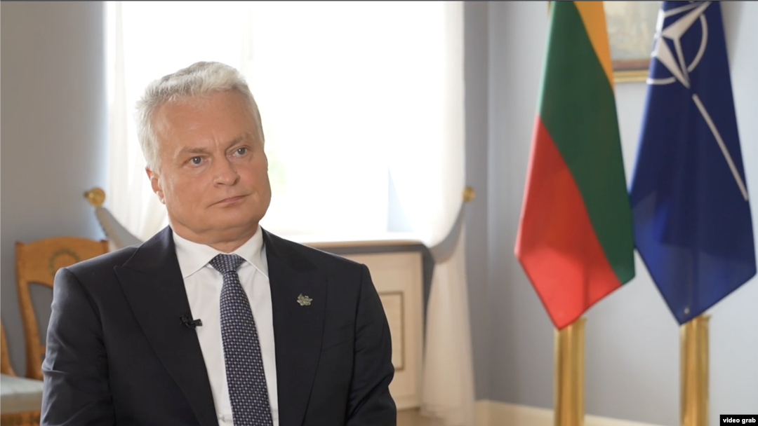 Президент Литвы Гитанас Науседа