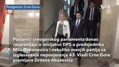 Abazović o raspravi o nepoverenju njegovoj vladi