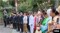 Masyarakat diaspora Indonesia kembali diundang menjadi peserta upacara peringatan kemerdekaan RI tahun ini, setelah dua tahun sebelumnya digelar terbatas (foto: VOA)