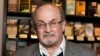 FILE - Author Salman Rushdie appears at a signing for his book "Home" in London on June 6, 2017. His new novel, written before he was stabbed at a book appearance in New York in 2022, will be released Feb. 7, 2023, in the U.S. and two days later in Britain. 