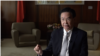 El Ministro de Relaciones Exteriores Joseph Wu habla con la VOA en una entrevista exclusiva en el Ministerio de Relaciones Exteriores de Taiwán en Taipei, el 12 de agosto de 2022. (William Gallo/VOA)