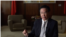 Foreign Minister Joseph Wu speaks with VOA in an exclusive interview from the Taiwanese Ministry of Foreign Affairs in Taipei, Aug. 12, 2022. (William Gallo/VOA)