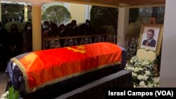 FILE: Remains of former President José Eduardo dos Santos at his official home in Miramar, Luanda, Angola. Taken 8.20.2022