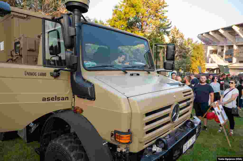 Exhibition of Macedonian army for the 30th anniversary 