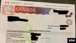 Canada work permit