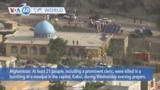 VOA60 World - At least 21 dead after Kabul mosque bombing