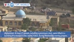 VOA60 World - At least 21 dead after Kabul mosque bombing