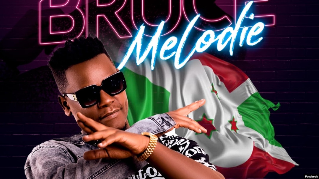 Igice c'ifoto yateguza ibiteramo vya Bruce Melodie mu Burundi