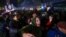 Supporters gather outside the house of Argentina's Vice President Cristina Fernandez de Kirchner, days after Fernandez was accused in a corruption case, in Buenos Aires, Aug. 27, 2022.