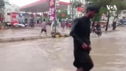 Monsoon Floods Affect Hyderabad Residents in Pakistan