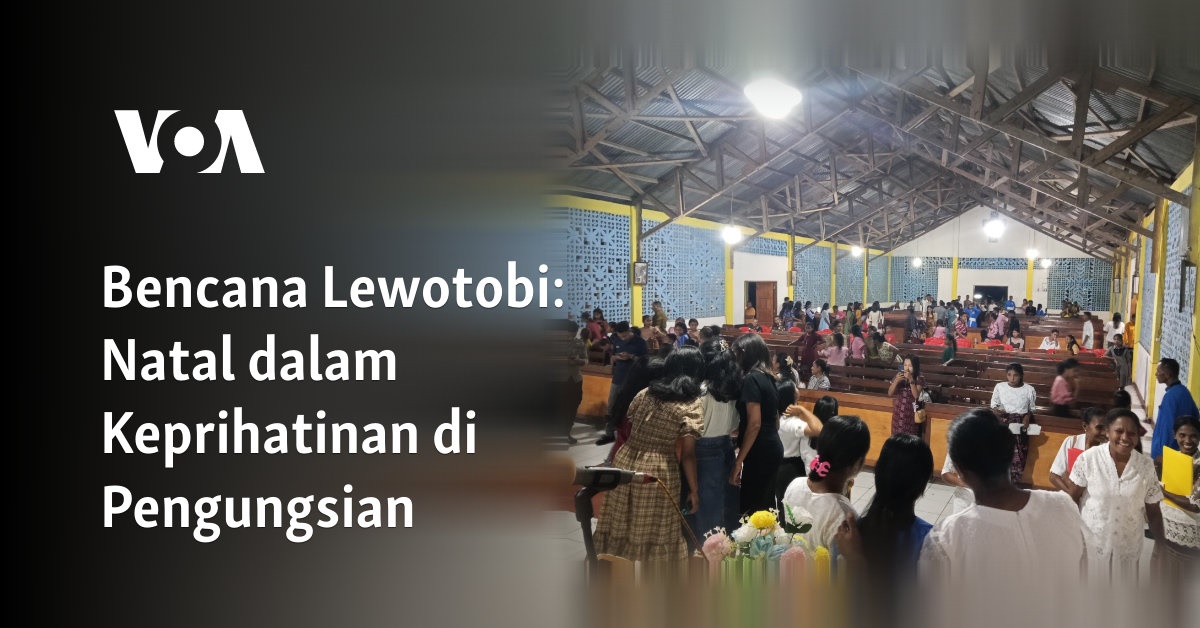 Natal dalam Keprihatinan di Pengungsian