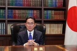 日本前外相岸田文雄当选自民党新总裁。（2021年9月29日）